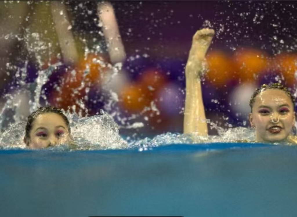 全運會花樣游泳預(yù)選賽